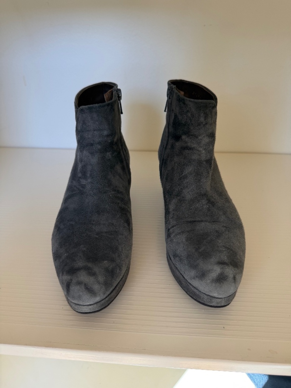 Coclico grey suede ankle boots size 6/36